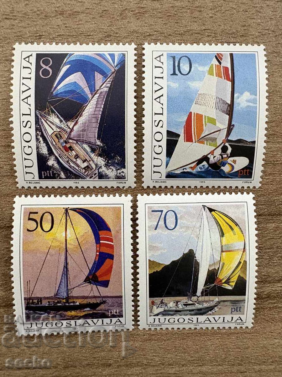 Yugoslavia - Sports tourism - Sailing (1985) MNH Yugoslavia - Sports tourism - Sailing (1985) MNH