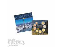 Andorra 2024 - complete set from 1 cent to 2 euros Euro set BU