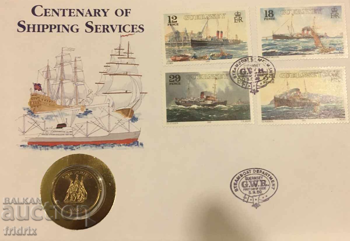 Guernsey 1 pound / Guernsey 1 pound 1983