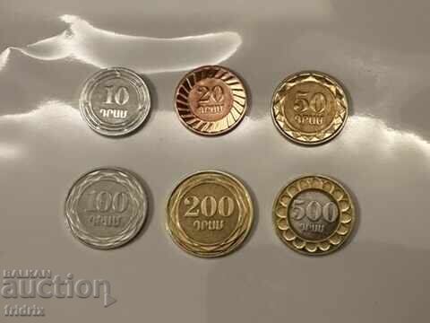 Δημοπρασία Αρμενία σετ 10 - 500 drams / Αρμενία drams set 2003 - 2004 Δημοπρασία Αρμενία σετ 10 - 500 drams / Αρμενία drams set 2003 - 2004