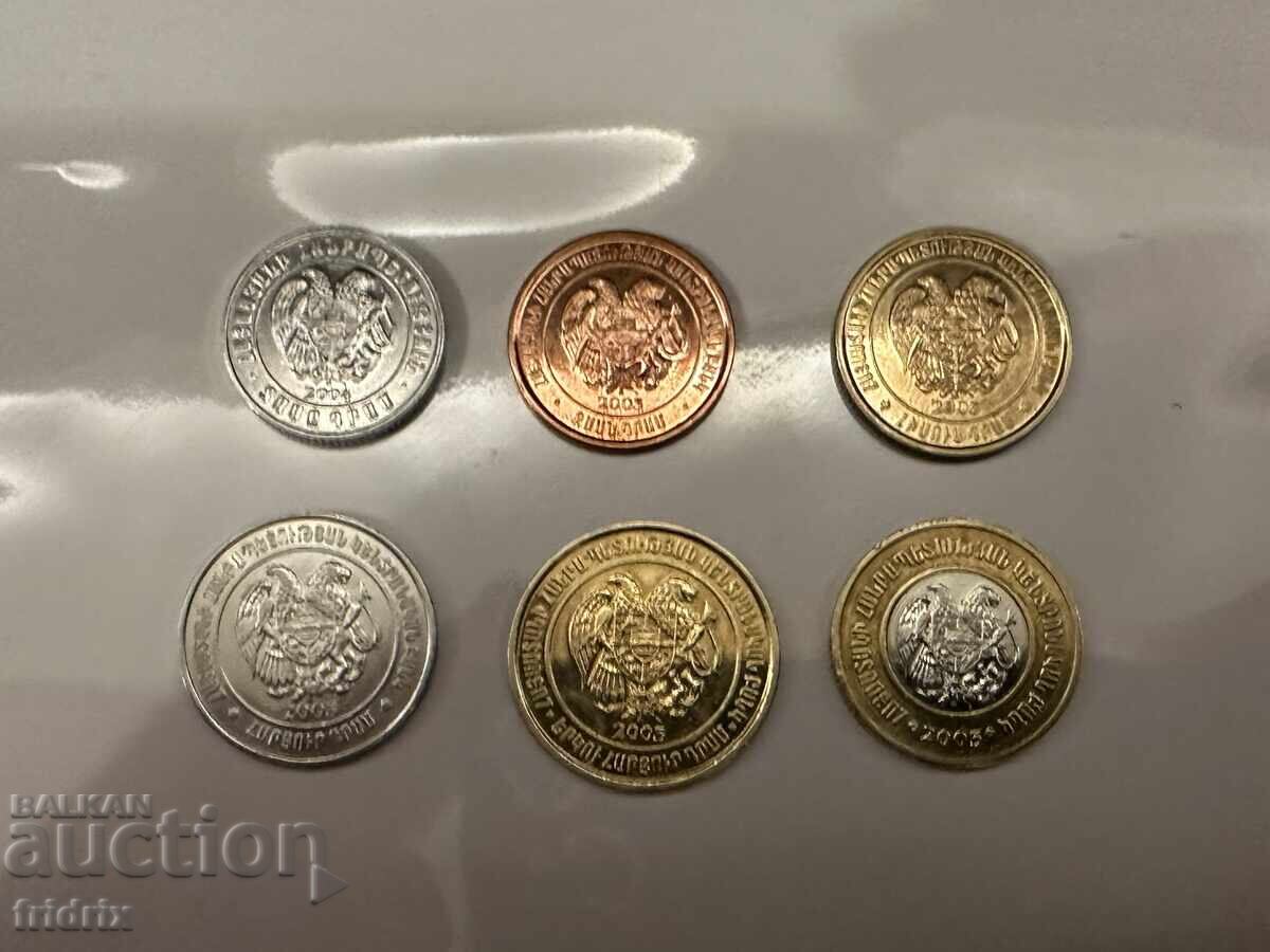 Αρμενία σετ 10 - 500 drams / Αρμενία drams set 2003 - 2004 - 5 Αρμενία σετ 10 - 500 drams / Αρμενία drams set 2003 - 2004 - 5