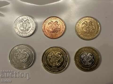 Αρμενία σετ 10 - 500 drams / Αρμενία drams set 2003 - 2004 - 6 Αρμενία σετ 10 - 500 drams / Αρμενία drams set 2003 - 2004 - 6