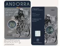 Andorra 2024 - 2 euro - Mountain bike BU - Coincard