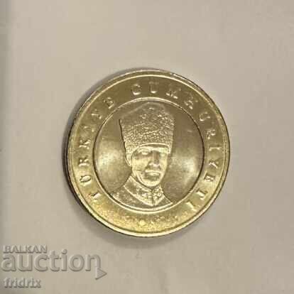 Турция 5 лири 2024 / Turkey 5 lira circulating new с цена 2.00 лв. | € 1.02 Турция 5 лири 2024 / Turkey 5 lira circulating new с цена 2.00 лв. | € 1.02