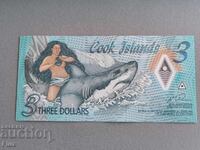 Banknote - Cook Islands - 3 Dollars UNC | 2021