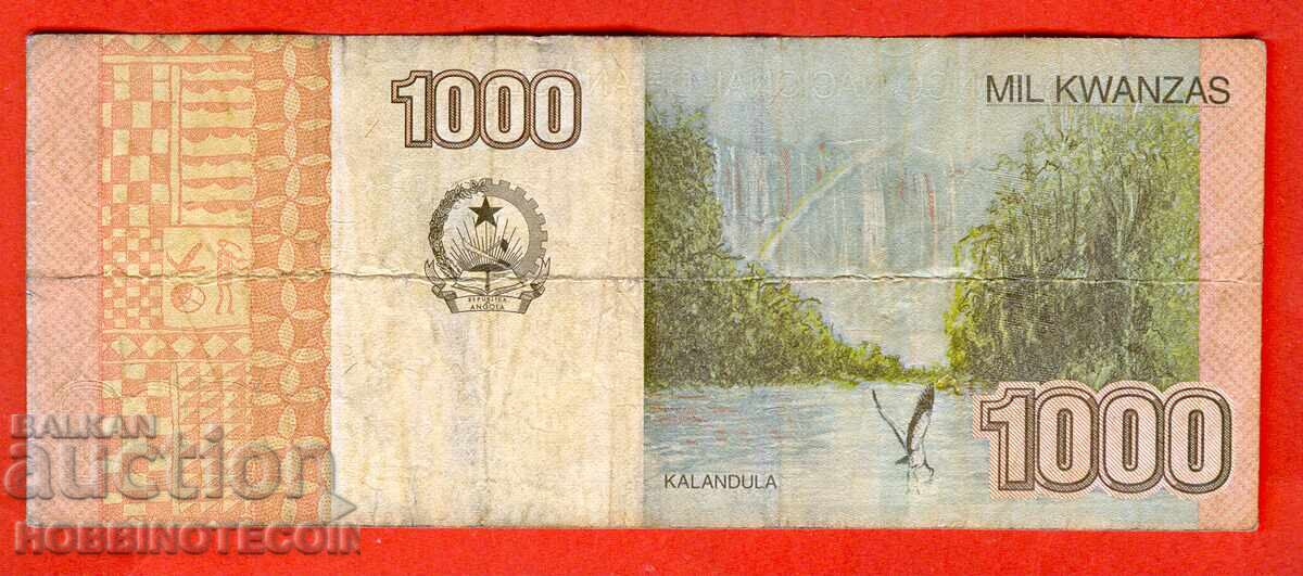 ANGOLA ANGOLA 1000 1 000 Kwanza emisiune - numărul 2012 - 2 cu preț 9.99 BGN | € 5.11 ANGOLA ANGOLA 1000 1 000 Kwanza emisiune - numărul 2012 - 2 cu preț 9.99 BGN | € 5.11