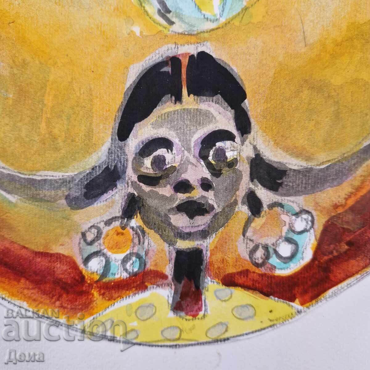 Hristo Hristov-Yoshkata watercolor - 5