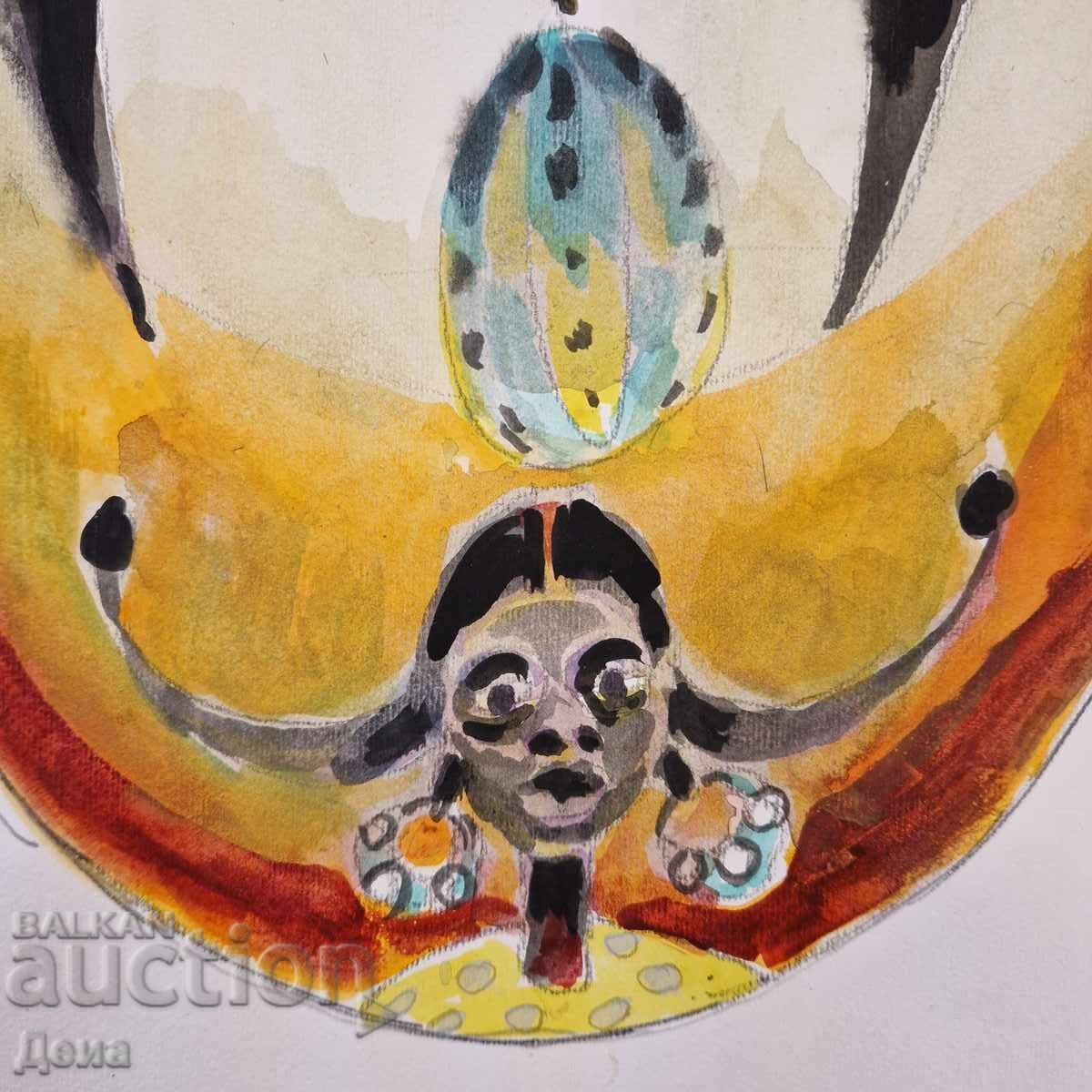 Hristo Hristov-Yoshkata watercolor - 6