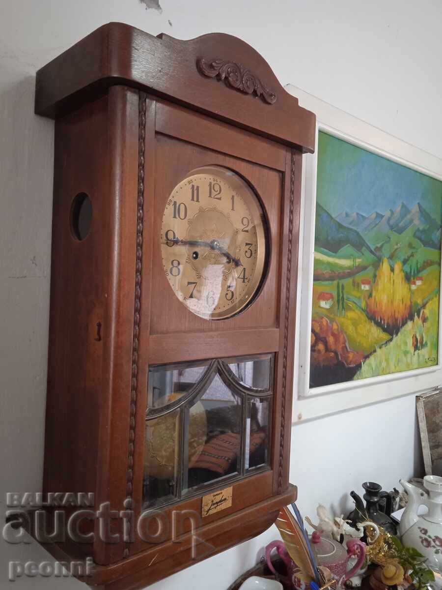 Δημοπρασία Ρολόι τοίχου Junghans - σπάνιο Δημοπρασία Ρολόι τοίχου Junghans - σπάνιο