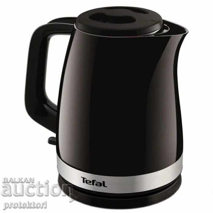Аукцион Електрическа кана Tefal KO150F30, 2400W черна