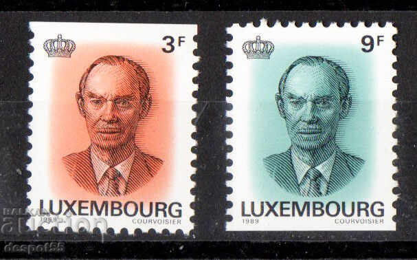 1989 Luxembourg. 25 years of the reign of Grand Duke Jean 1989 Luxembourg. 25 years of the reign of Grand Duke Jean