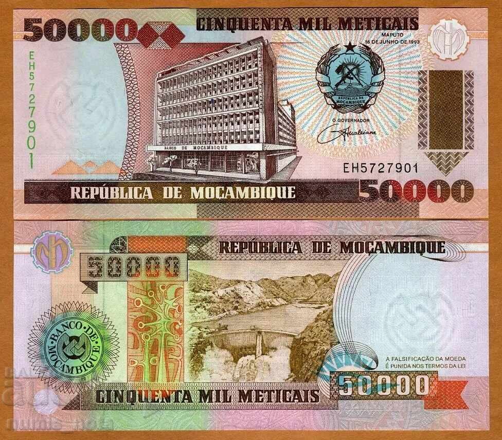 Mozambique 50000 Metacais 1993 UNC Mozambique 50000 Metacais 1993 UNC