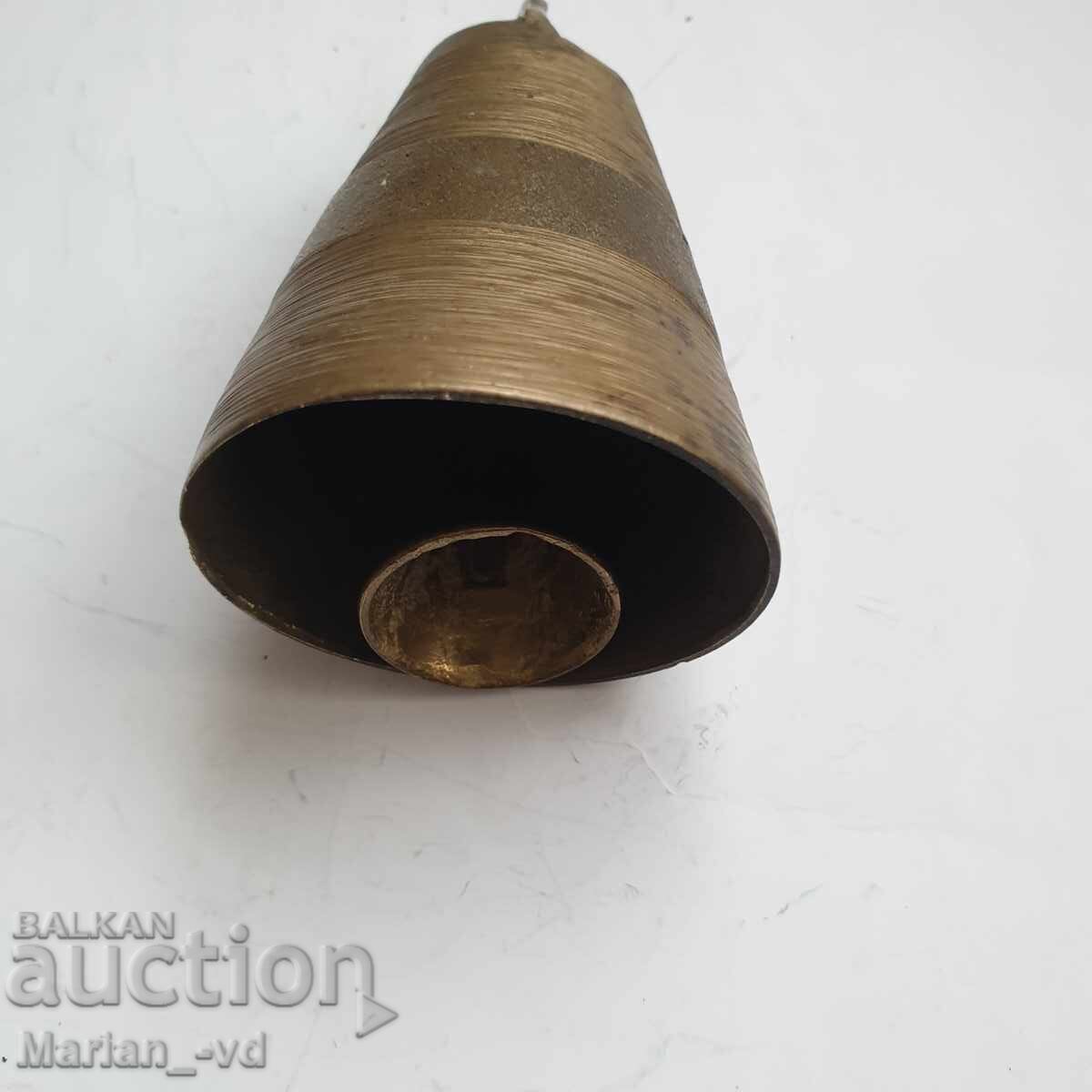 Old bronze vat, bell, clapper, bell with price 50.00 BGN | € 25.56