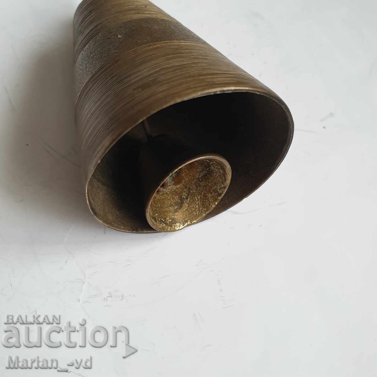 Old bronze vat, bell, clapper, bell - 7