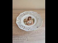 Schumann Bavarian Porcelain Plate