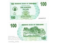 Zimbabwe $100 2007 UNC