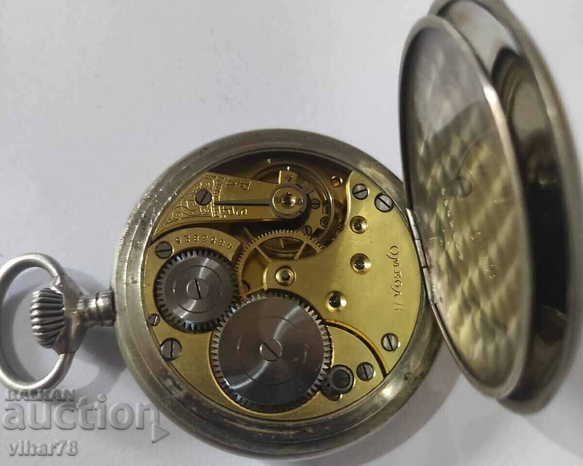 RARE OMEGA-OMEGA POCKET WATCH - 5 RARE OMEGA-OMEGA POCKET WATCH - 5