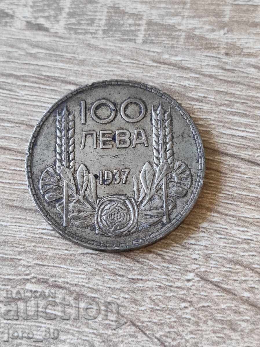 100 BGN 1937 έτος Βουλγαρία 100 BGN 1937 έτος Βουλγαρία