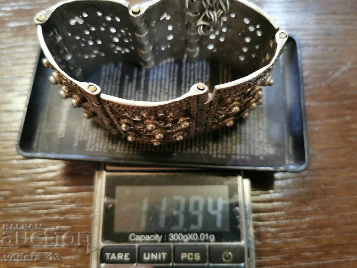 solid silver REINCARNATIONAL BRACELET - 6 solid silver REINCARNATIONAL BRACELET - 6