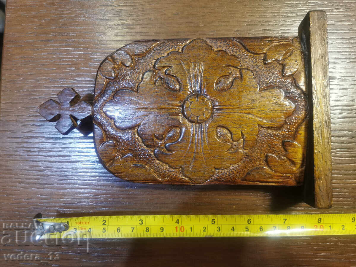 hand-carved old triptych - 7