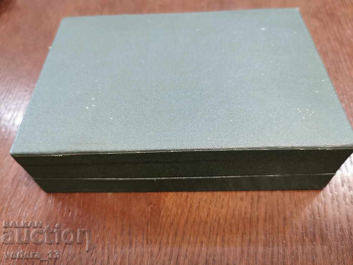 set of old silver spoons - 7