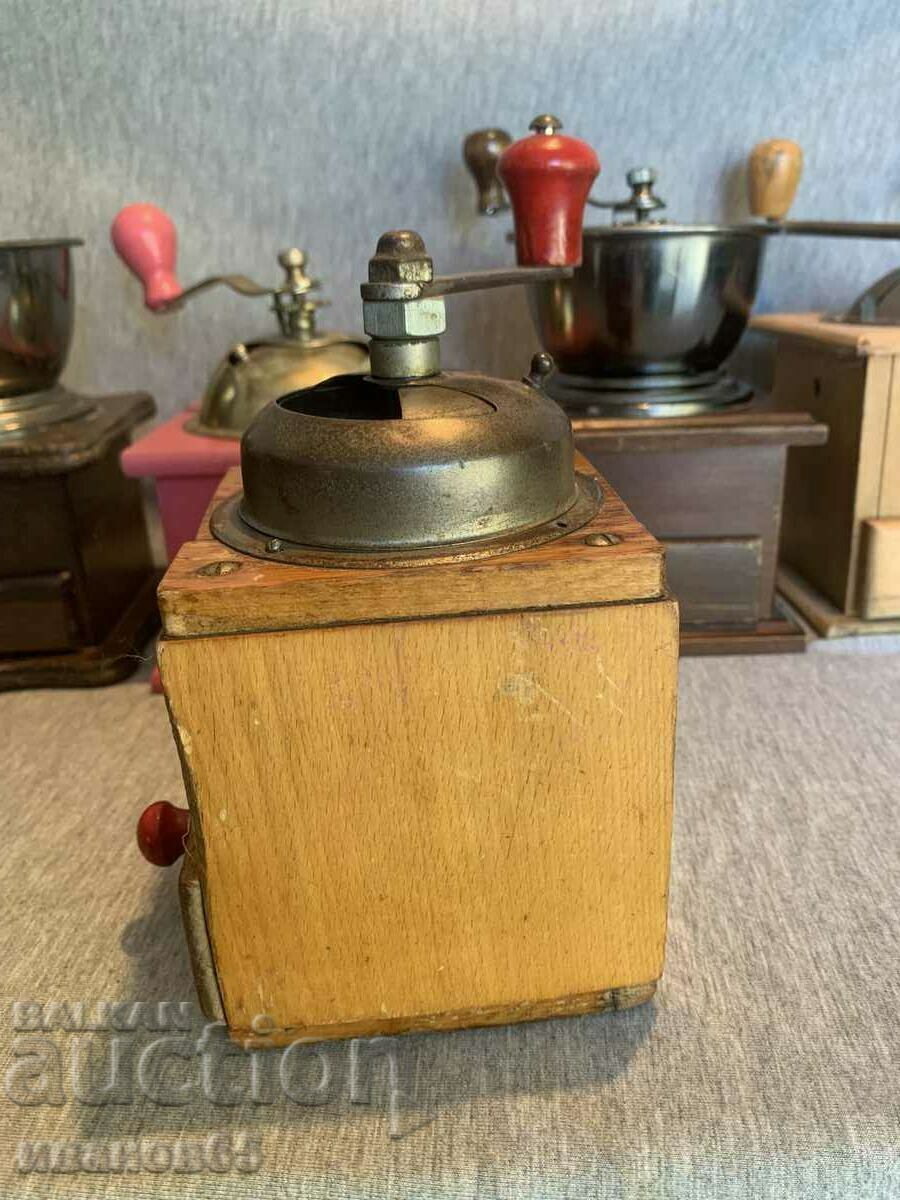 old wooden coffee grinder 1 with price 30.00 BGN | € 15.34 old wooden coffee grinder 1 with price 30.00 BGN | € 15.34