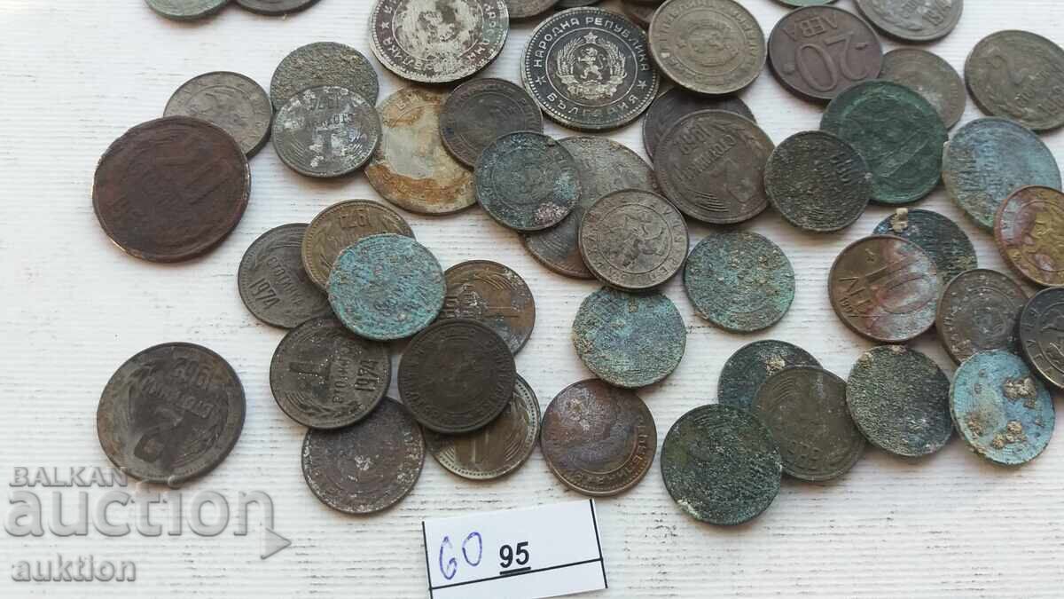 LOT OF SOCIAL COINS IN BAD CONDITION 1962-1992 60 ISSUES with price 2.99 BGN | € 1.53 LOT OF SOCIAL COINS IN BAD CONDITION 1962-1992 60 ISSUES with price 2.99 BGN | € 1.53