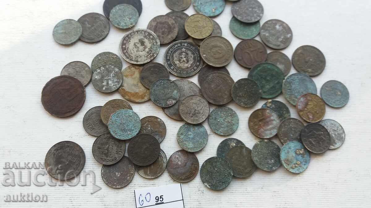 LOT OF SOCIAL COINS IN BAD CONDITION 1962-1992 60 ISSUES - 7 LOT OF SOCIAL COINS IN BAD CONDITION 1962-1992 60 ISSUES - 7