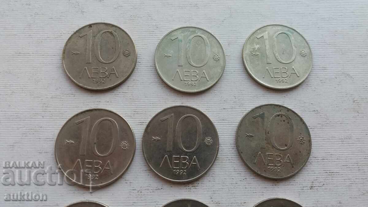 Delivery of 10 LEVA 1992 9TH ISSUE Delivery of 10 LEVA 1992 9TH ISSUE