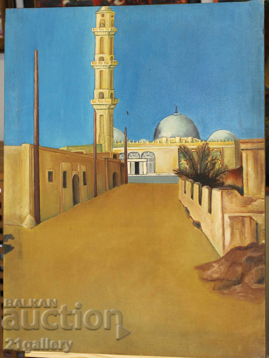 Аукцион Градски пейзаж, картина маслени бои Аукцион Градски пейзаж, картина маслени бои