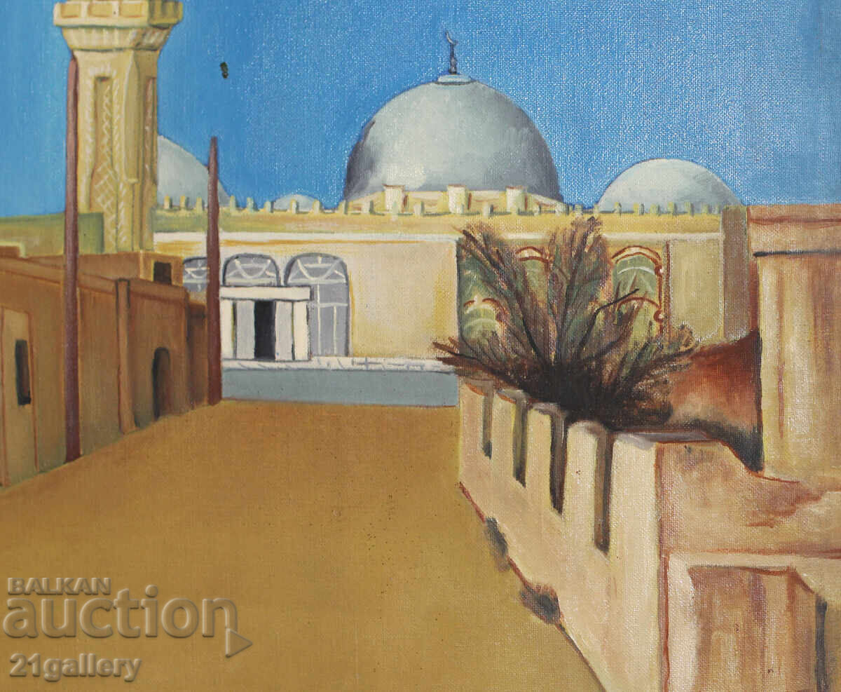 Градски пейзаж, картина маслени бои - 5 Градски пейзаж, картина маслени бои - 5