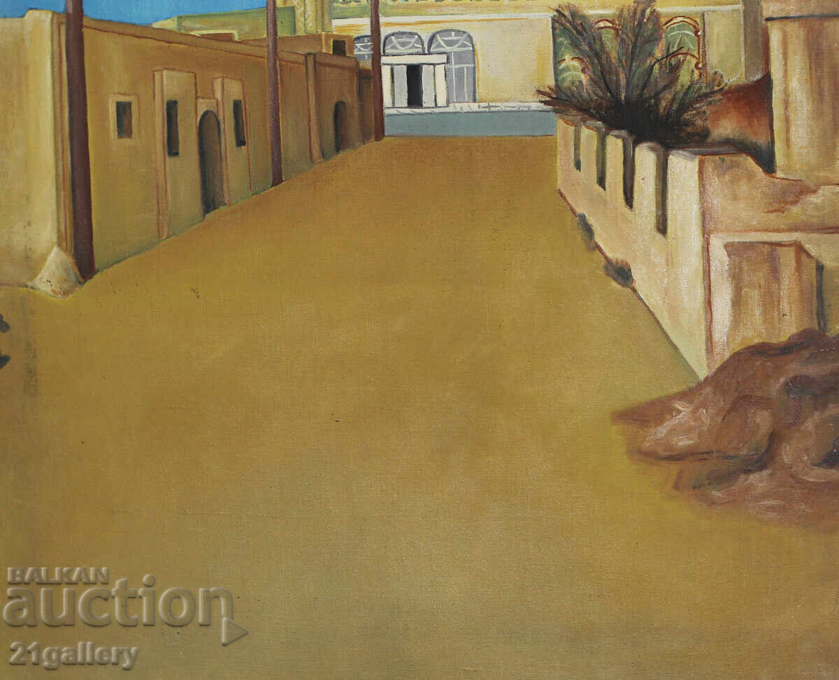 Градски пейзаж, картина маслени бои - 7 Градски пейзаж, картина маслени бои - 7