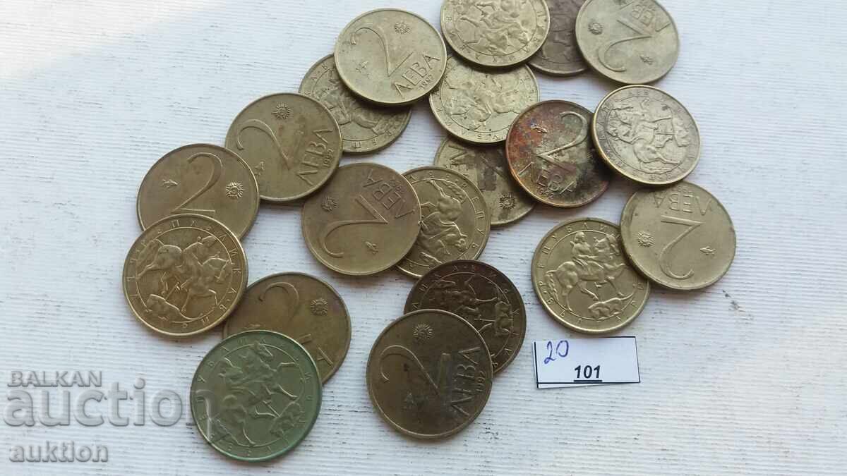 2 LEVA 1992 - 20 NUMERE