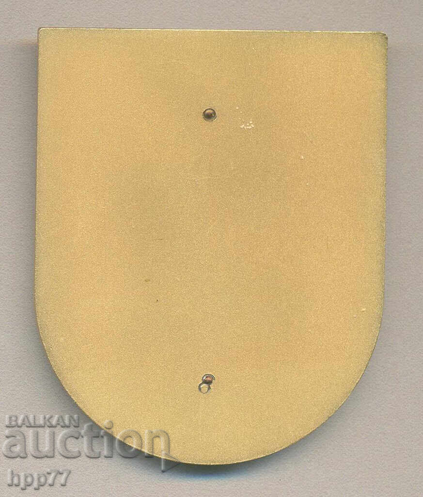 Рядък награден плакет БОЖУРИЩЕ емайл. Размери 75х60мм. с цена 29.00 лв. | € 14.83