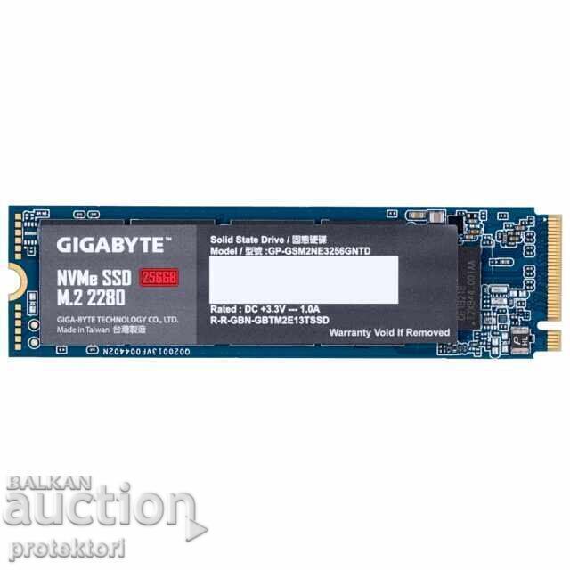 SSD Gigabyte M.2 NVMe PCIe Gen 3 SSD 256GB с цена € 48.57 | 94.99 лв.