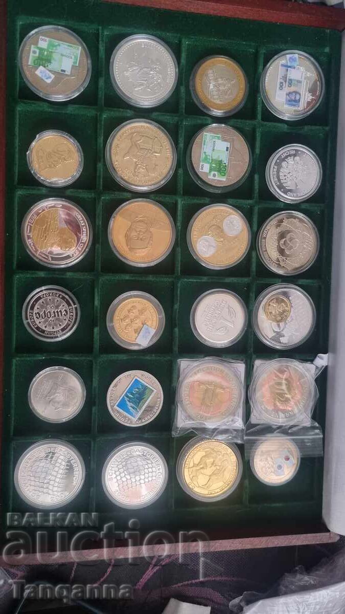 Plaques medals coins with price 500.00 BGN | € 255.65