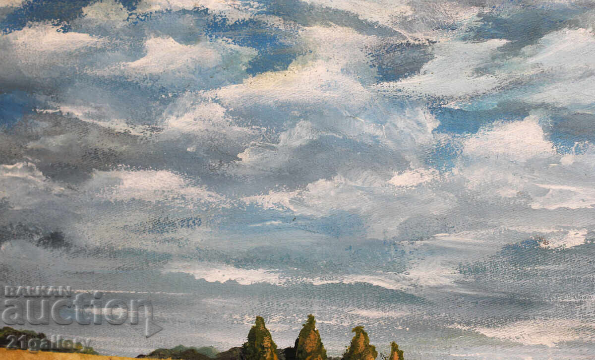 Delivery of Oil Painting Autumn Landscape Delivery of Oil Painting Autumn Landscape