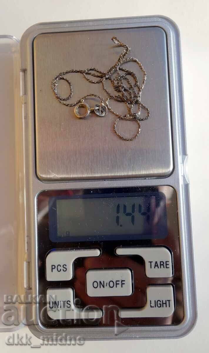 Three silver chains - 6 Three silver chains - 6