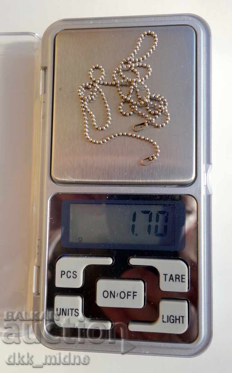 Three silver chains - 7 Three silver chains - 7