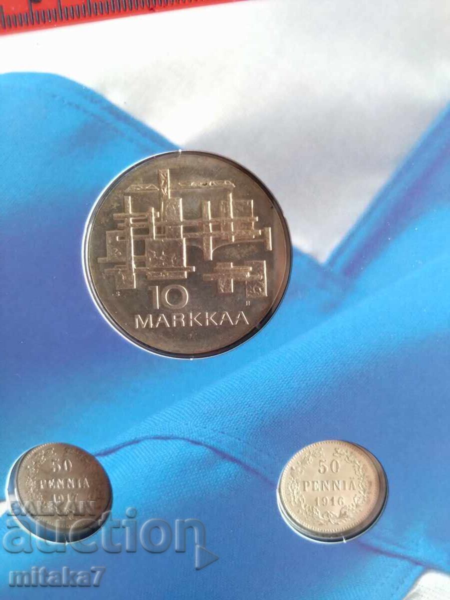 Set of silver coins, Finland with price 98.00 BGN | € 50.11 Set of silver coins, Finland with price 98.00 BGN | € 50.11