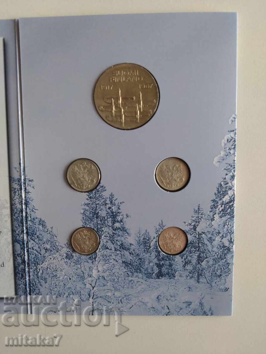 Set of silver coins, Finland - 5 Set of silver coins, Finland - 5