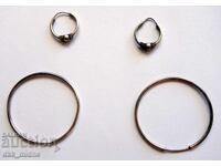 Două seturi de cercei din argint