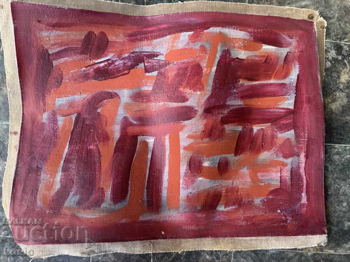 Oil painting canvas
