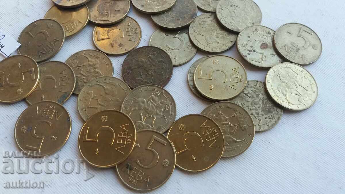 Delivery of 5 LEVA 1992 30 ISSUES Delivery of 5 LEVA 1992 30 ISSUES