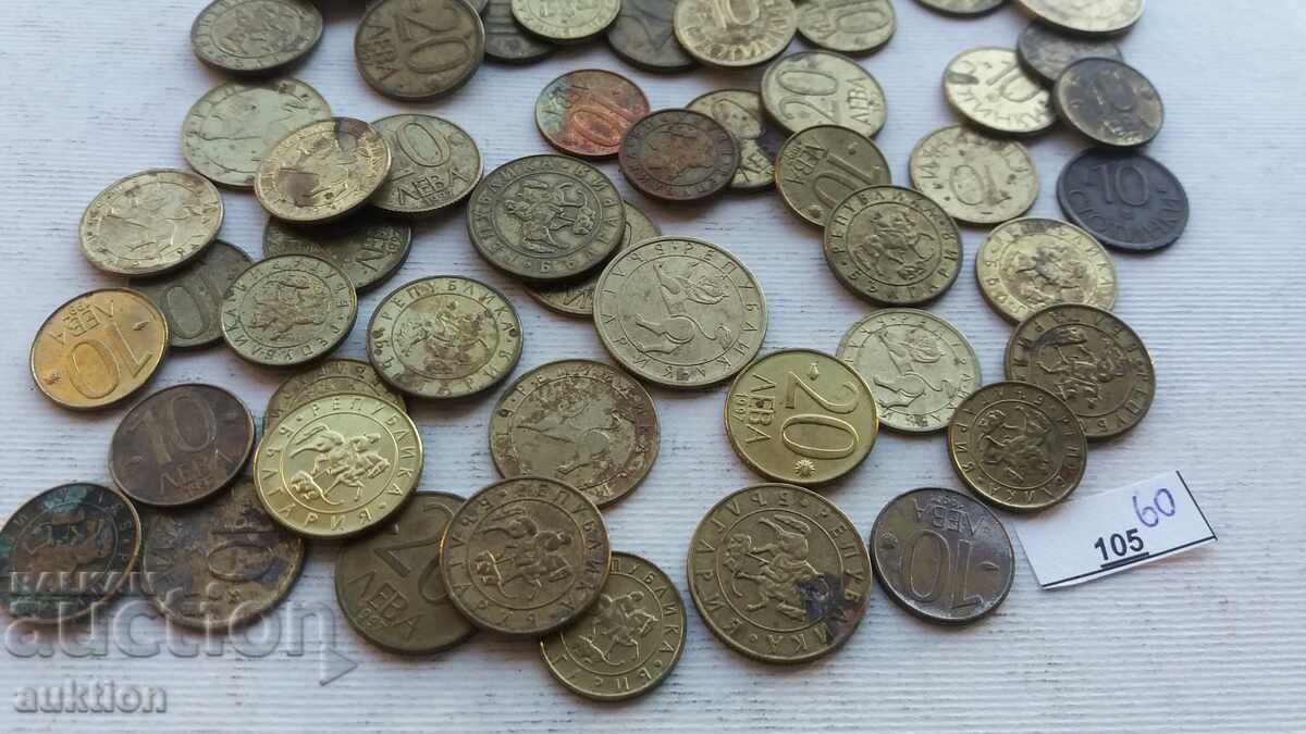 60 NUMBER OF COINS 1992-1997 YEAR VARIOUS DENOMINATIONS 60 NUMBER OF COINS 1992-1997 YEAR VARIOUS DENOMINATIONS