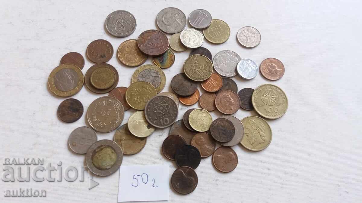 50 FOREIGN COINS FROM AROUND THE WORLD - 7