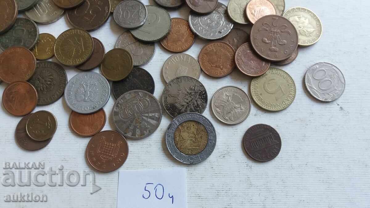 50 FOREIGN COINS FROM AROUND THE WORLD - 5
