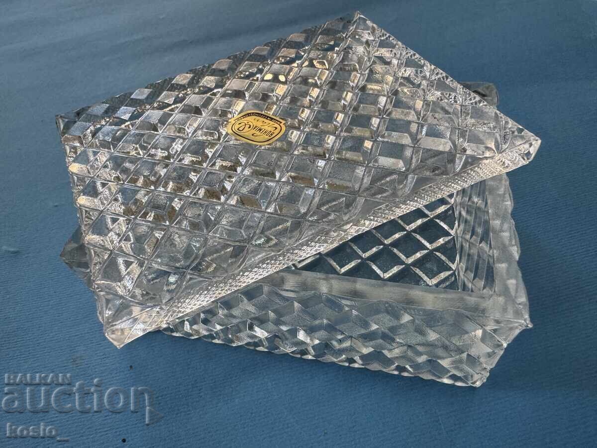 Bohemia glass box