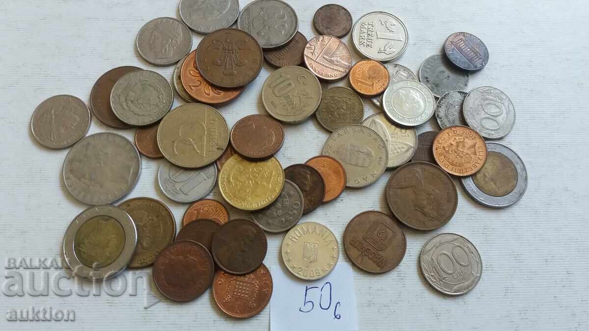 50 FOREIGN COINS FROM AROUND THE WORLD 50 FOREIGN COINS FROM AROUND THE WORLD