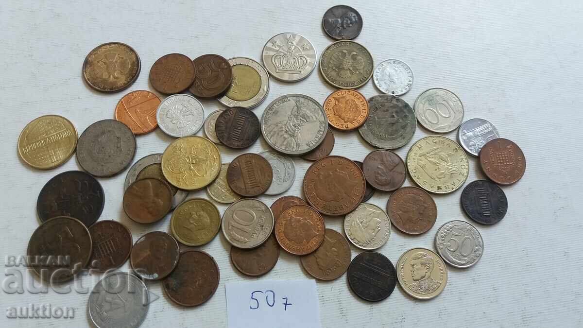 50 FOREIGN COINS FROM AROUND THE WORLD - 5